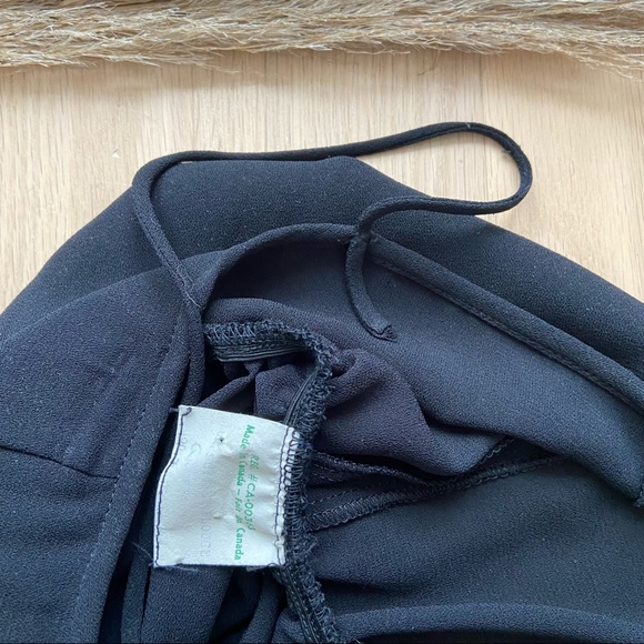 Vintage Made in Canada Black Jumpsuit - Picture 8 of 11